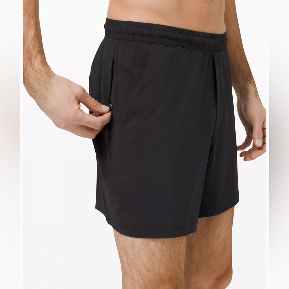 lululemon athletica Men's Black Athletic Shorts